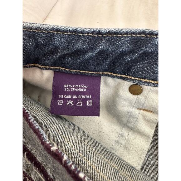 VIGOSS Collection Women's Dark Wash Low Rise Bootcut Jeans Size 5/6 - Picture 5 of 6